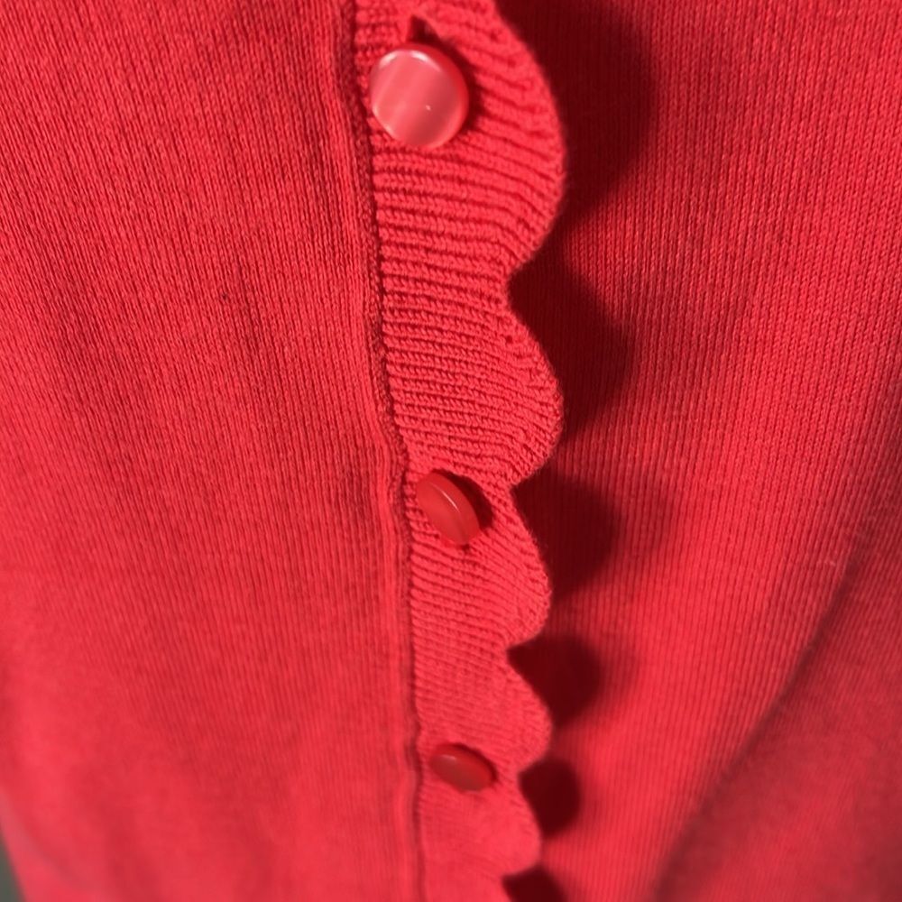 Talbots Black Label Charming Button Up Cardigan R… - image 2